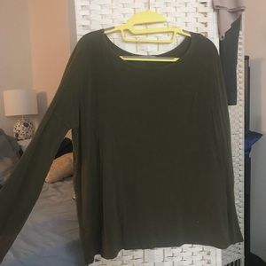Army green long sleeve
